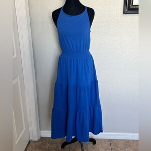 Market & Spruce Vibrant Blue Maxi Dress